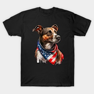 Independence Day Dog T-Shirt